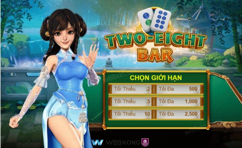 Hướng dẫn cách chơi Two - Eight Bar tại w88coim.com